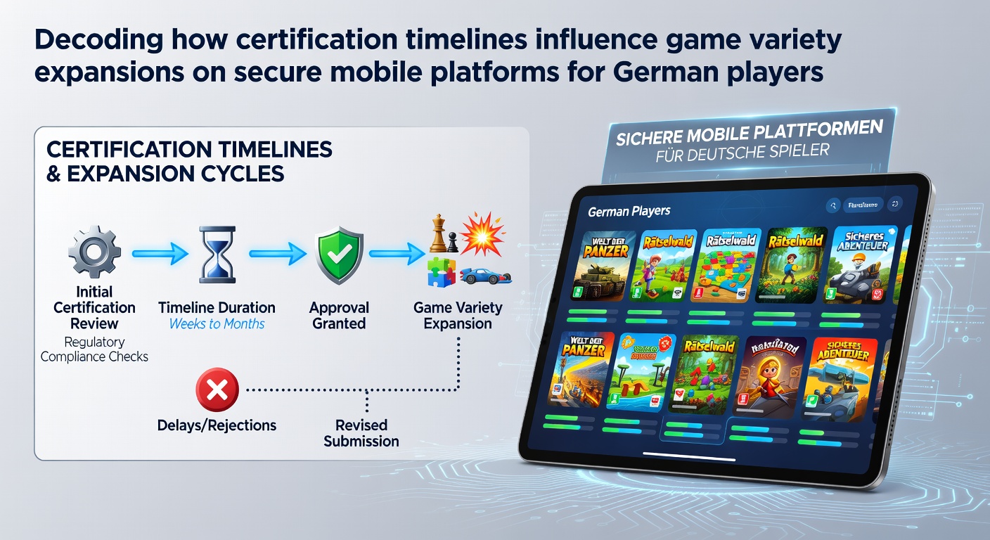 Zertifizierungsprozesse und mobile Spielerweiterungen auf regulierten Plattformen