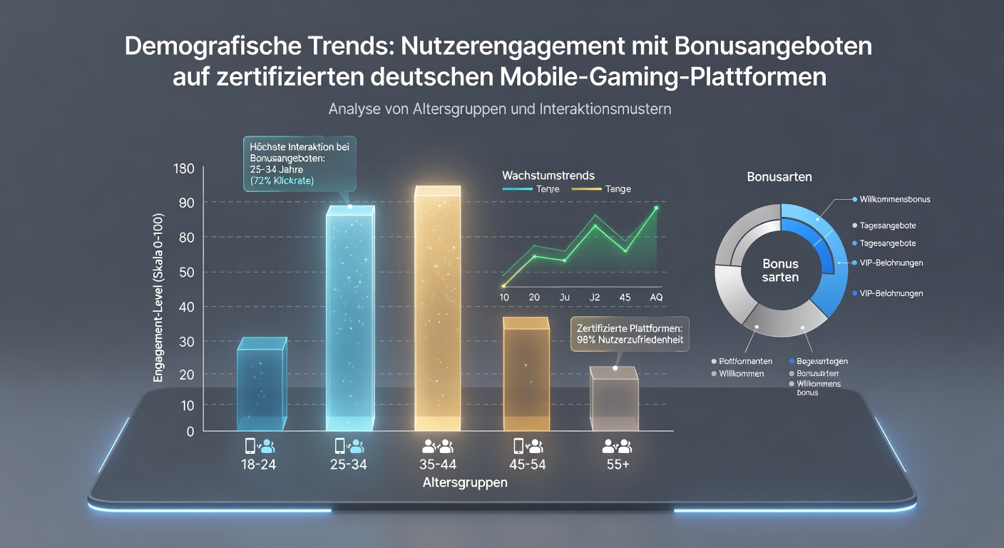 Demografische Analyse der Bonusnutzung auf deutschen Gaming-Plattformen mit Fokus auf mobile Nutzergruppen