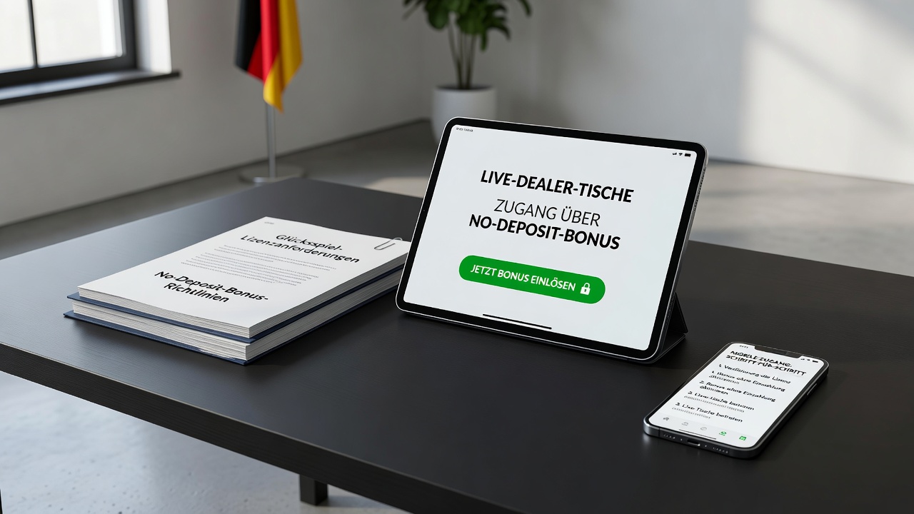 Mobile Live-Dealer-Schnittstelle mit Lizenzprüfung in deutschen Casinos