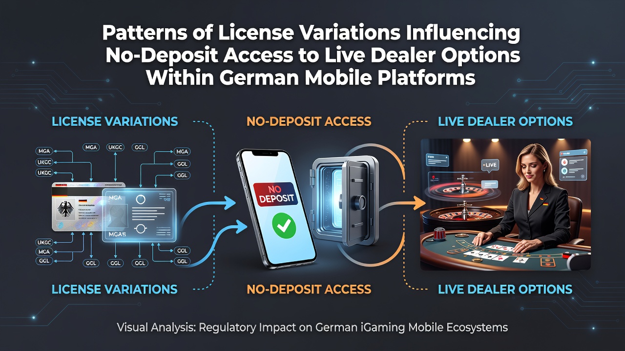 Darstellung von Lizenzmustern und mobilen Casino-Plattformen in Deutschland