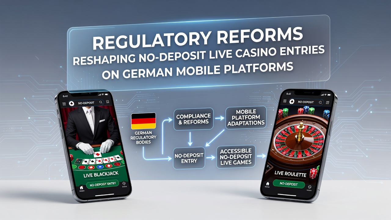 Regulatorische Reformen beeinflussen mobile No-Deposit Live-Casino Einträge in Deutschland