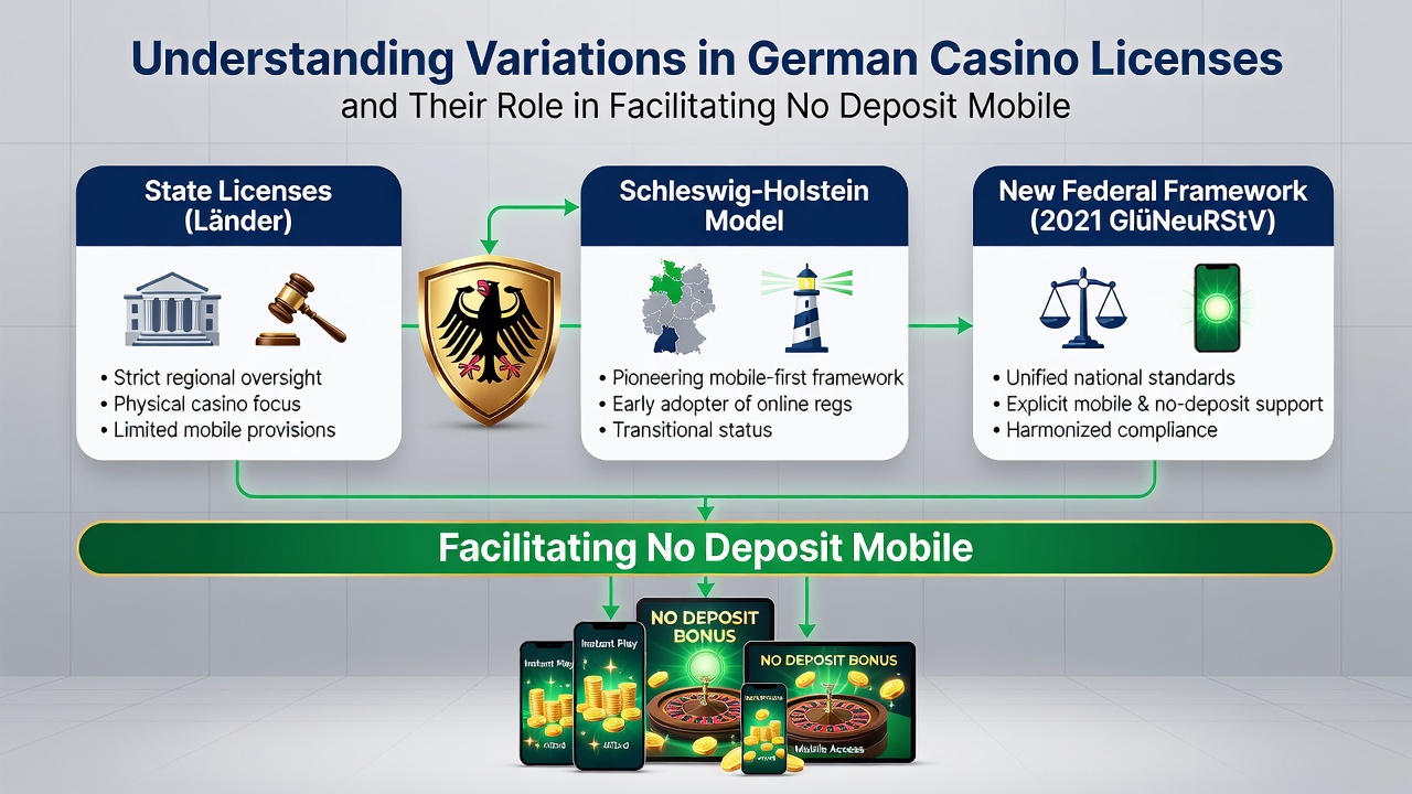 Mobile Live-Gaming-Schnittstelle mit Lizenzindikatoren und no-deposit Features