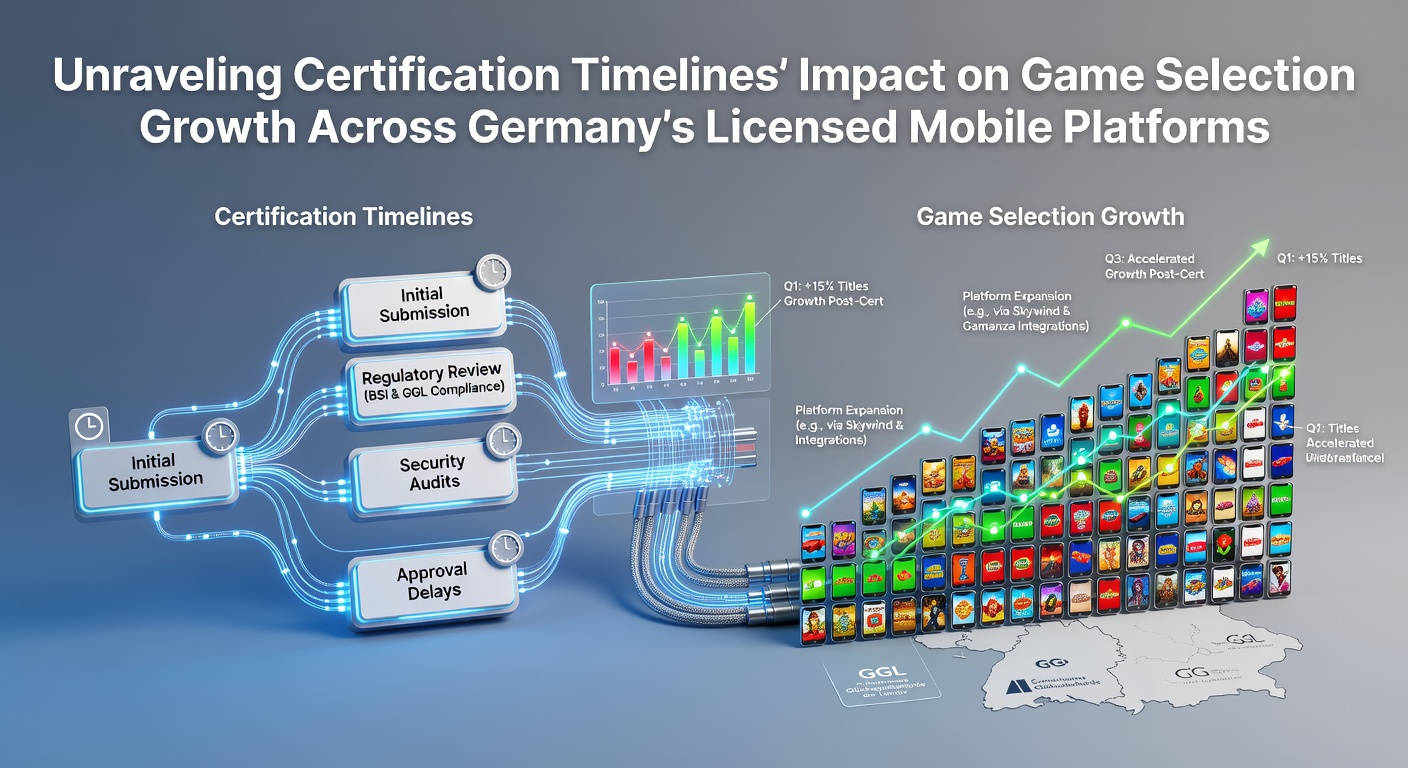 Zertifizierungsprozess für mobile Spiele in Deutschland mit Fokus auf Fristen und Plattformwachstum